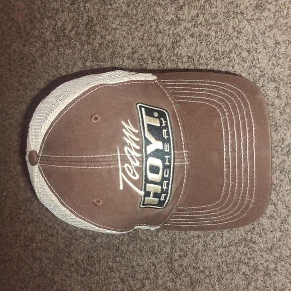 Team Hoyt Archery Embroidered Trucker Mesh Snapback Brown Hat OS - Picture 1 of 10